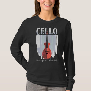 Cello Music Cellist Musician Cello Player Orchest T-Shirt
