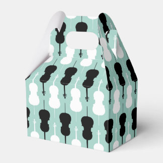 Cello Pattern Favour Box