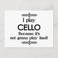 Cello - Play Itself Funny Deco Music