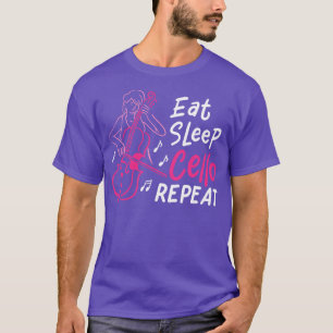 Cello Player Cellist Musician Music Instrument T-Shirt