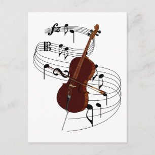 Cello Postcard