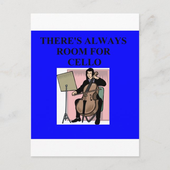 CELLO POSTCARD (Front)