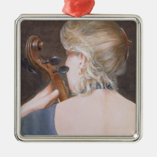 Cello Professor 2005 Metal Tree Decoration