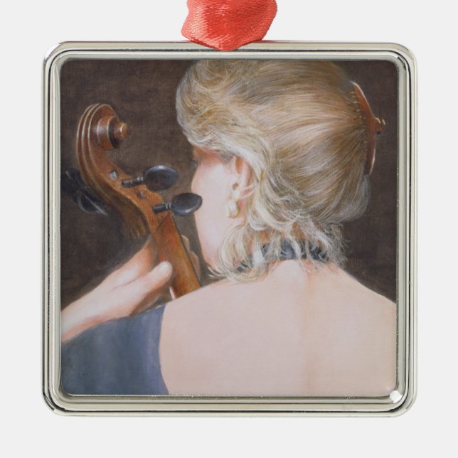 Cello Professor 2005 Metal Tree Decoration (Front)