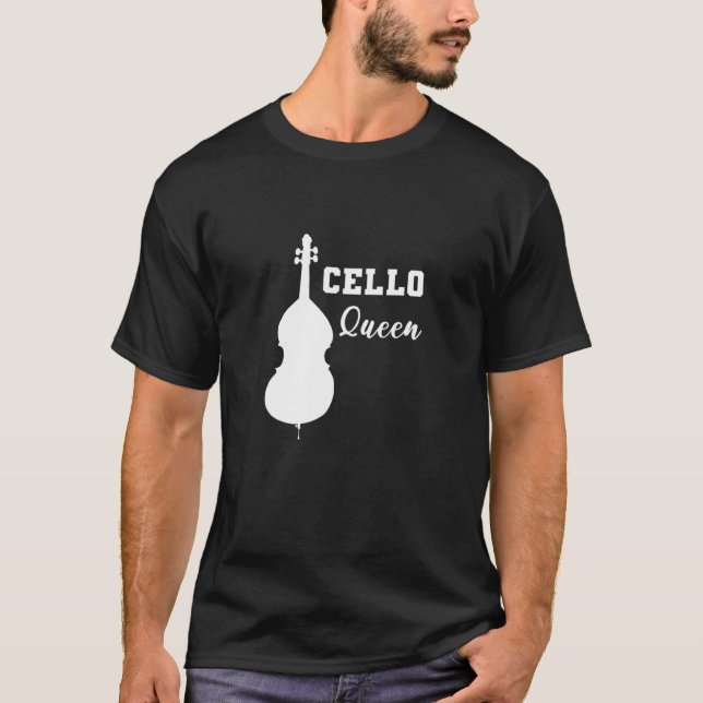 Cello Queen Instrumentalist T-Shirt (Front)