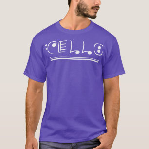 Cello String Art Cellist Gift Idea Cello Player T-Shirt