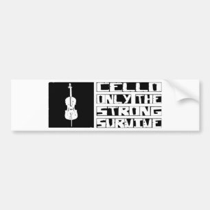 Cello Survive Bumper Sticker