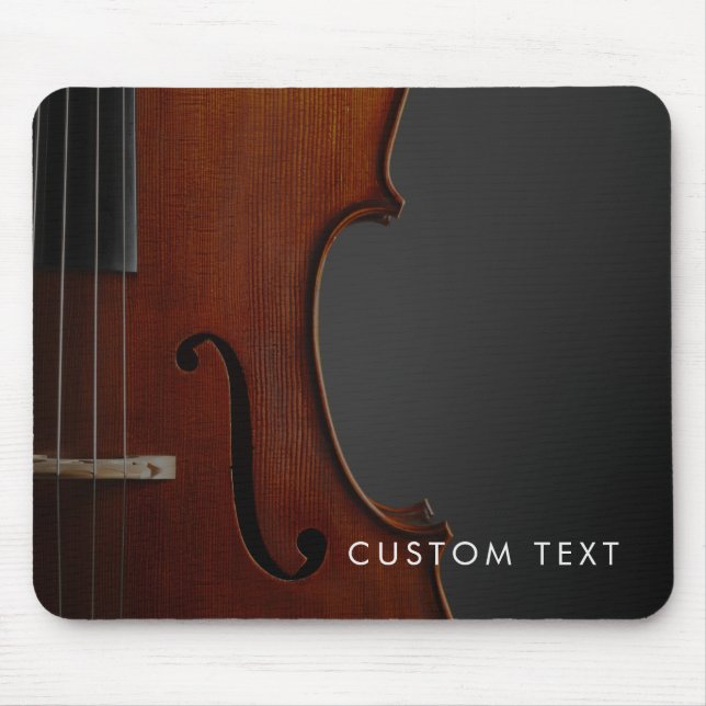 Cello Teacher Music Office Simple Modern Mouse Mat (Front)