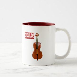 Cello! Two-Tone Coffee Mug
