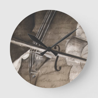 Cello Wall Clock