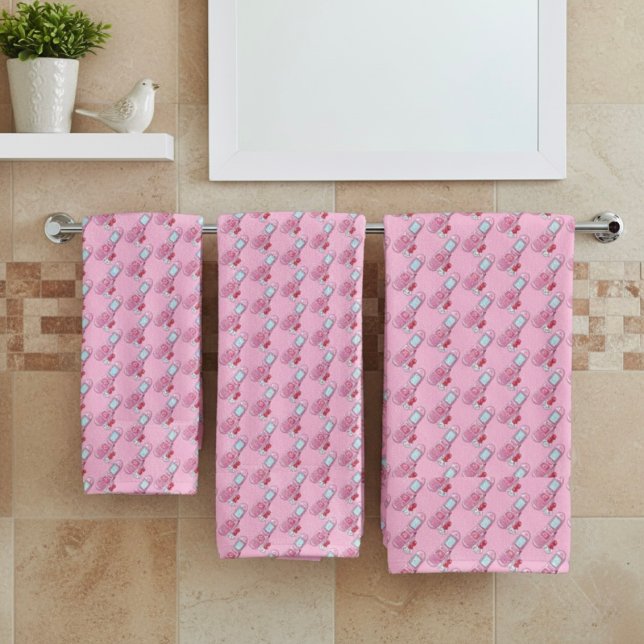 Cellphone Bath Towel Set (Creator Uploaded)