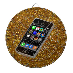 cellphone bling dartboard