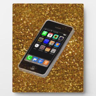 cellphone bling plaque