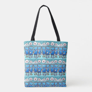 cellphone gossip tote bag