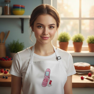 Cellphone Long Apron