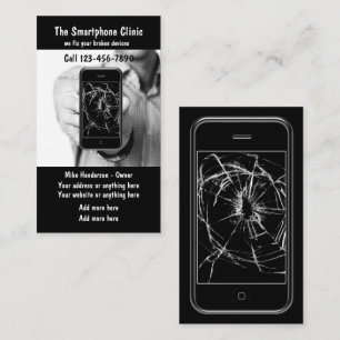 Cellphone Repair Services Business Card