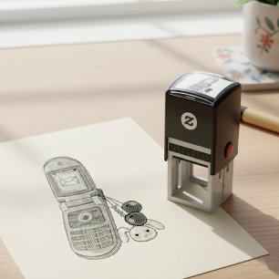 Cellphone Self-inking Stamp