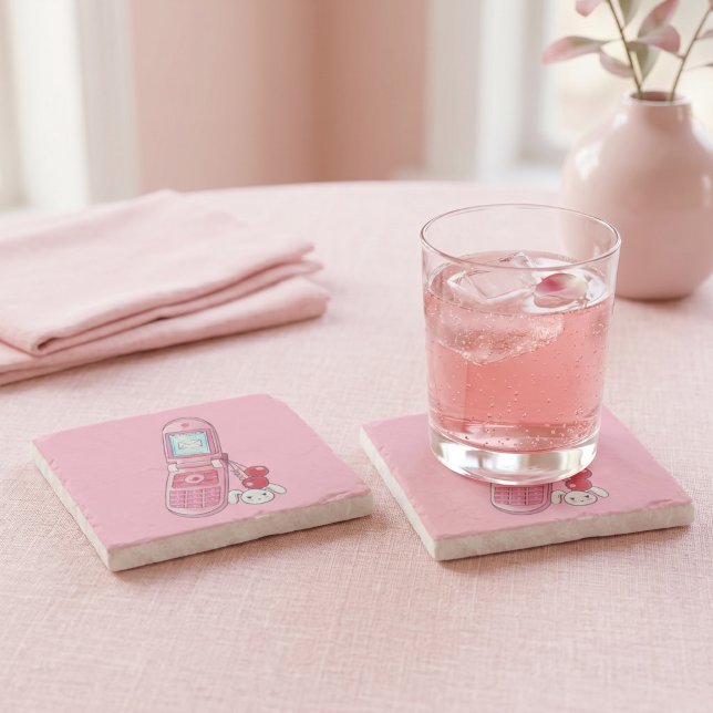 Cellphone Stone Coaster (Creator Uploaded)