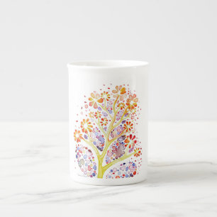 Cells of the pancreas bone china mug
