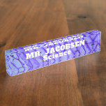 Cells Science Teacher   Nameplate<br><div class="desc">Add a name to this fun science teacher's badge with a background of cells magnified by a microscope.</div>