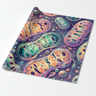 Cellular Chic Wrapping Paper