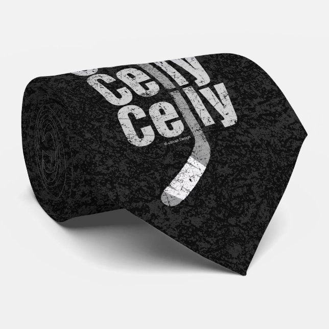 Celly Celly Celly (Hockey) Tie (Rolled)
