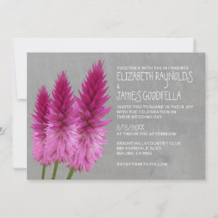 Celosia Wedding Invitations