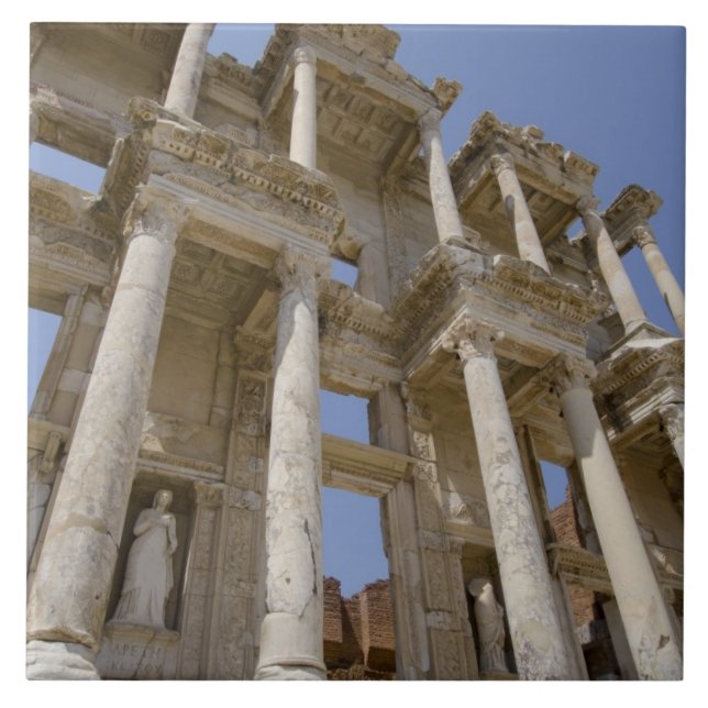 Celsus Library, built in AD 114-117 Tile (Front)