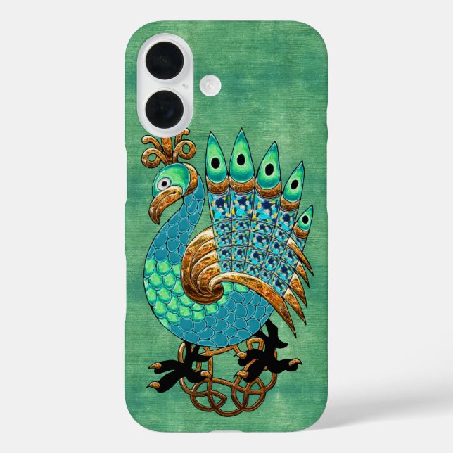 Celt and Feathers Case-Mate iPhone Case (Back)