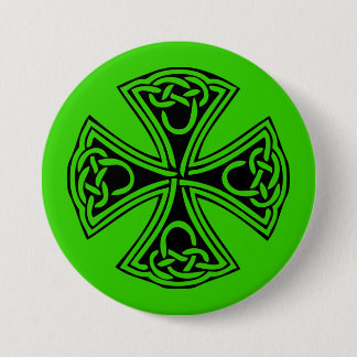 celt_cross 7.5 cm round badge