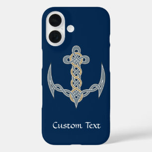 Celtic Anchor 1 iPhone 16 Case