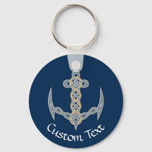 Celtic Anchor 1 Keychain