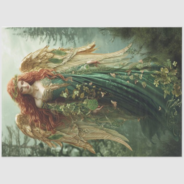 Celtic Angel Tissue Paper (Front)