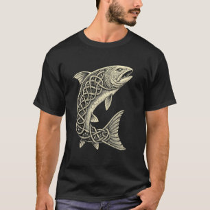 Celtic Angler Spirit u2013 Viking Fishing Mytholog T-Shirt