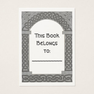 Celtic Archway bookplate