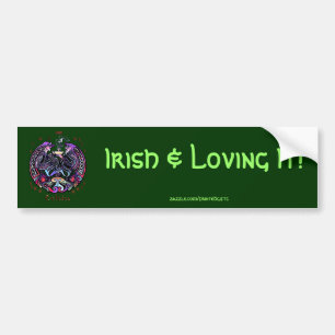 Celtic Art Design Bumper Sticker