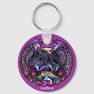 Celtic Art Design Key Ring