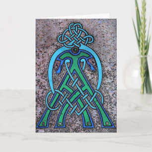 Celtic Art Greetings Card