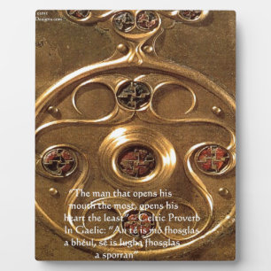 Celtic Artefact & Proverb Gifts & Cards Plaque