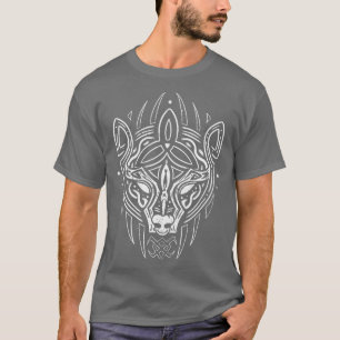 Celtic Bear Head Viking ribal Nordic Warrior T-Shirt