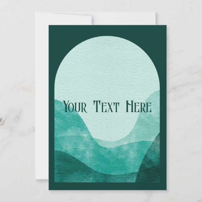 Celtic Beauty | Wedding Invitation (Front)