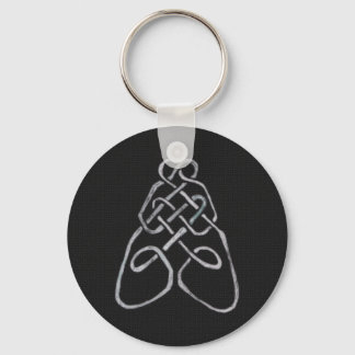 Celtic Bee Knot Key Ring