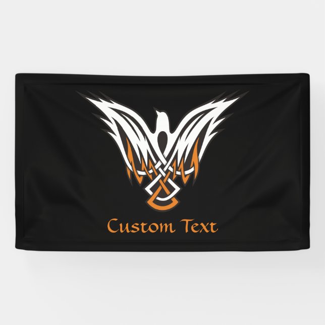 Celtic Bird Banner (Horizontal)