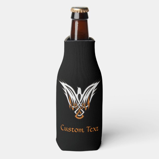 Celtic Bird Bottle Cooler (Bottle Front)
