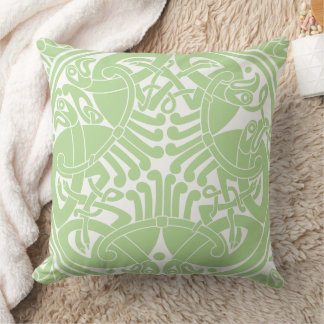 Celtic Bird Circle Choose Any Custom Colour Cushion
