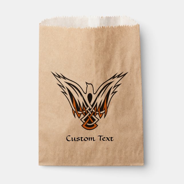 Celtic Bird Favour Bag (Front)