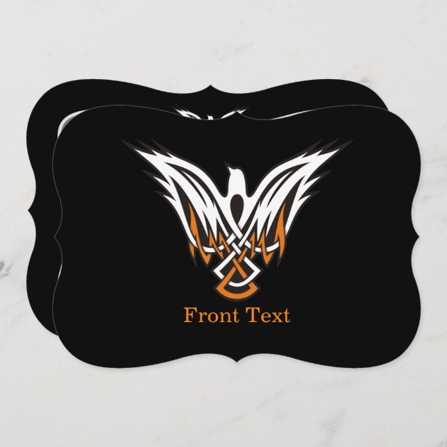 Celtic Bird Invitation (Front/Back)