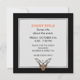 Celtic Bird Invitation
