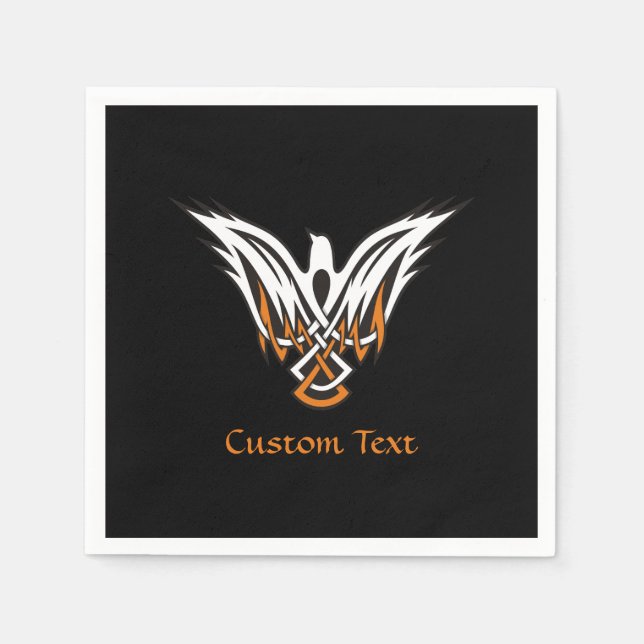 Celtic Bird Paper Napkins (Front)