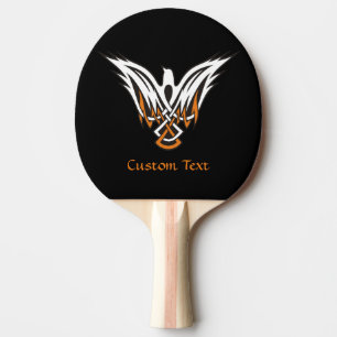 Celtic Bird Ping Pong Paddle